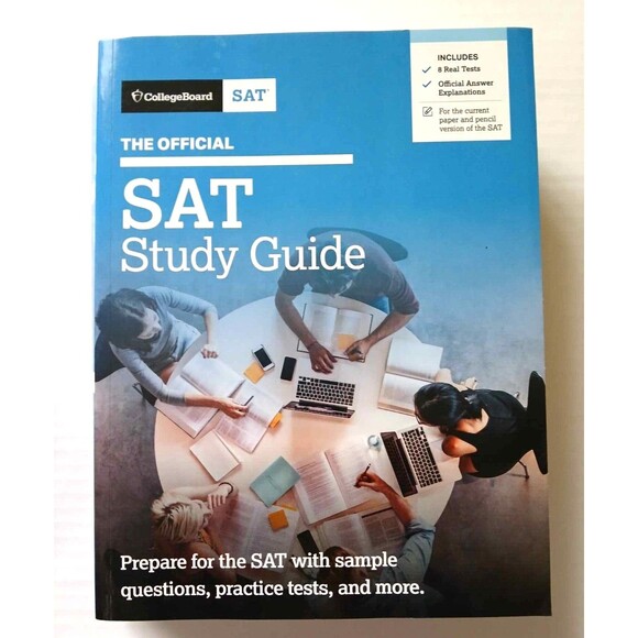 College Board The Official SAT Study Guide Paperback 1310 Pages 2021 - Picture 1 of 7